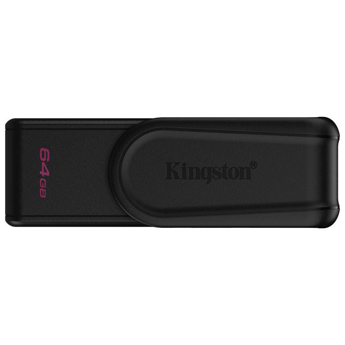 Kingston DTXS-64GB DataTraveler Exodia S Chiavetta USB 3.2 Gen 1 64GB Girevole colore Nero