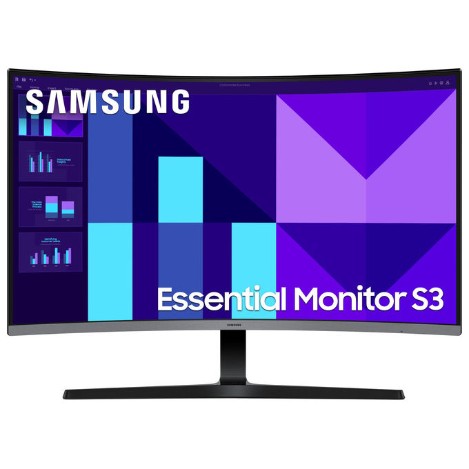 Samsung LS32D390GAUXEN S39GD Monitor Curvo 32'' Full HD 1920x1080 VA 100Hz 4ms colore Nero
