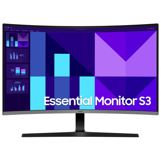 Samsung LS32D390GAUXEN S39GD Monitor Curvo 32'' Full HD 1920x1080 VA 100Hz 4ms colore Nero