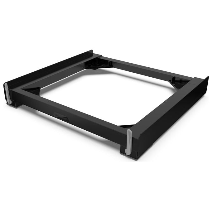 Meliconi 656168 Base Move Black Base antivibrazione con ruote per lavatrice asciugatrice 60 cm portata 250 Kg colore Nero
