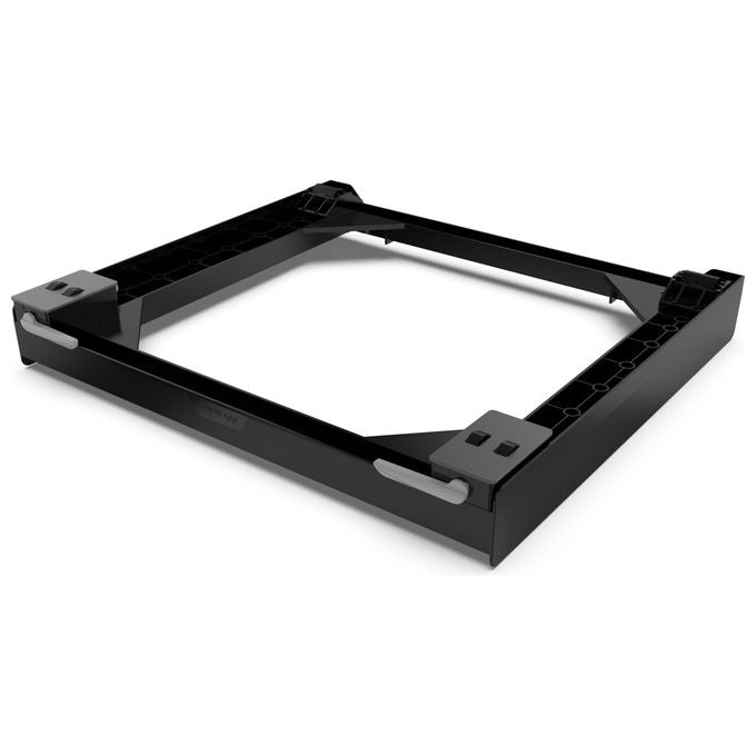 Meliconi 656168 Base Move Black Base antivibrazione con ruote per lavatrice asciugatrice 60 cm portata 250 Kg colore Nero