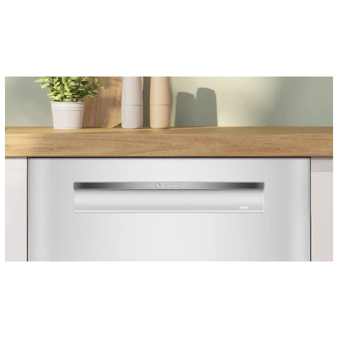 [ComeNuovo] Bosch SMP4ECW72S Serie 4 Lavastoviglie da incasso sottopiano 14 coperti Classe A 42 dB Wi-Fi Home Connect (82x60x57 cm) colore Bianco