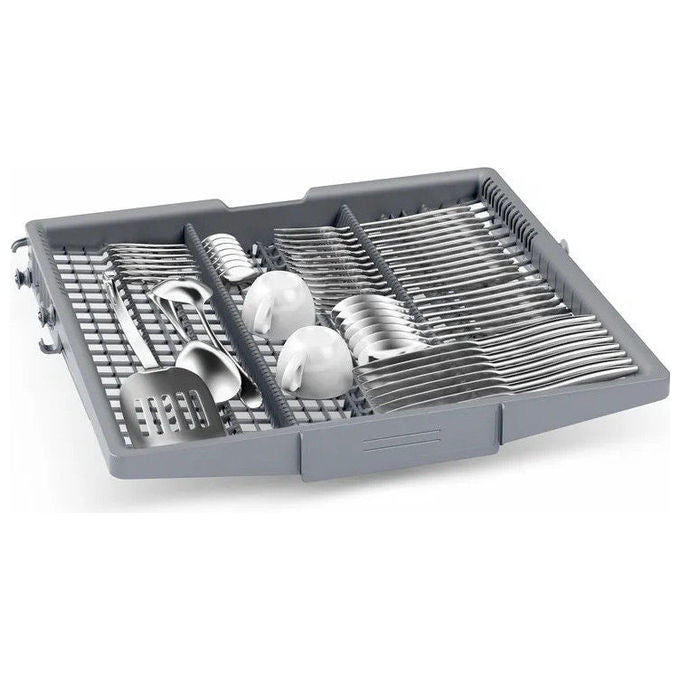 [ComeNuovo] Bosch SMP4ECW72S Serie 4 Lavastoviglie da incasso sottopiano 14 coperti Classe A 42 dB Wi-Fi Home Connect (82x60x57 cm) colore Bianco