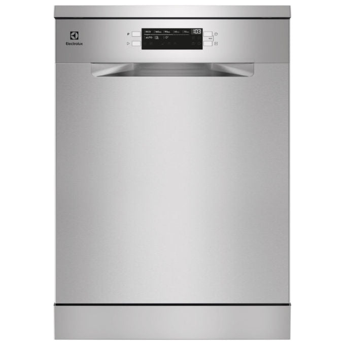 Electrolux ESS68600SX Serie 700 Lavastoviglie Libera Installazione 14 coperti Classe A SatelliteClean AirDry 44 dB (85x59.8x60.3 cm) colore Inox