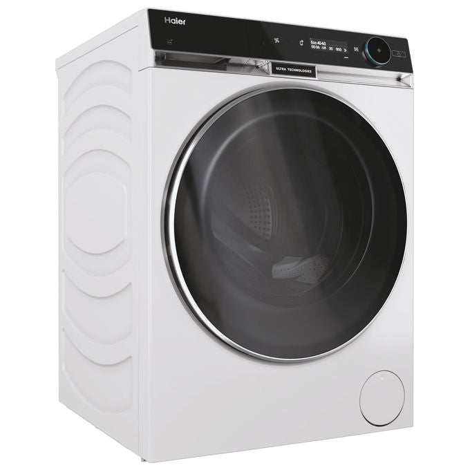 Haier HWD120BD16397EUS X Serie 11 Lavasciuga Frontale 12-7 Kg 1600 rpm Classe A Pompa di Calore Wi-Fi AutoDose Vapore (85x60x66 cm) colore Bianco