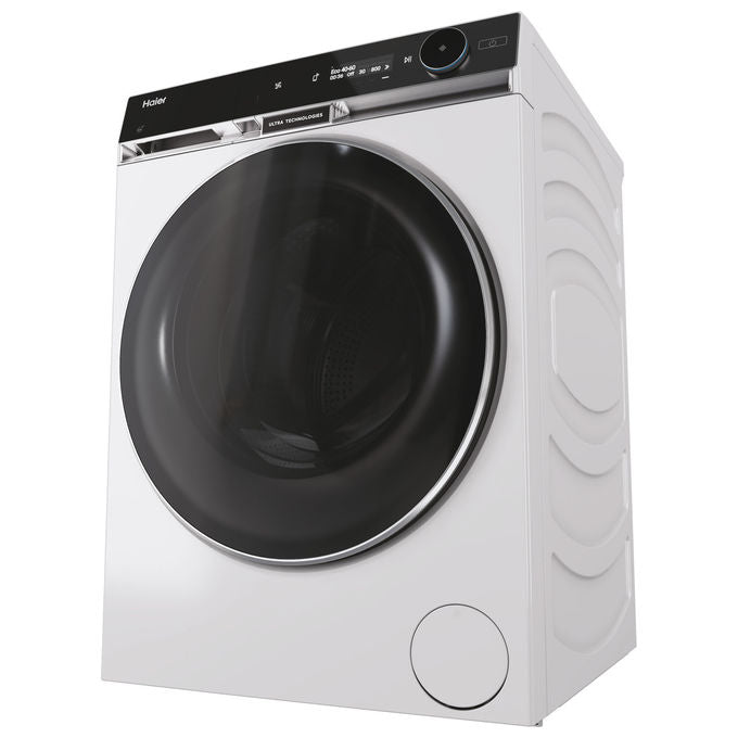 Haier HWD120BD16397EUS X Serie 11 Lavasciuga Frontale 12-7 Kg 1600 rpm Classe A Pompa di Calore Wi-Fi AutoDose Vapore (85x60x66 cm) colore Bianco
