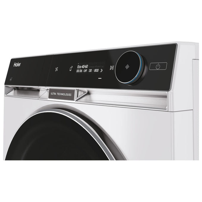 Haier HWD120BD16397EUS X Serie 11 Lavasciuga Frontale 12-7 Kg 1600 rpm Classe A Pompa di Calore Wi-Fi AutoDose Vapore (85x60x66 cm) colore Bianco