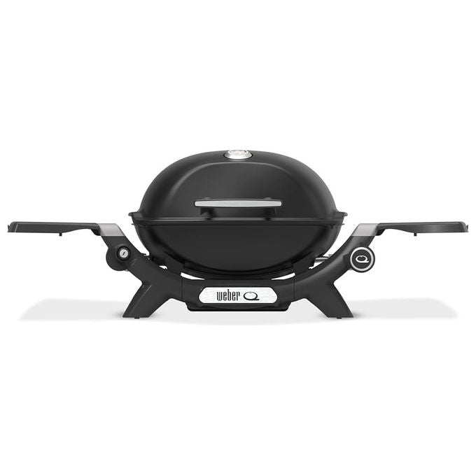 Weber 1501072 Q 1200N Barbecue a Gas 1 Bruciatore 2,94 kW Griglia Ghisa Smaltata 1290 cm² Termometro Integrato colore Nero
