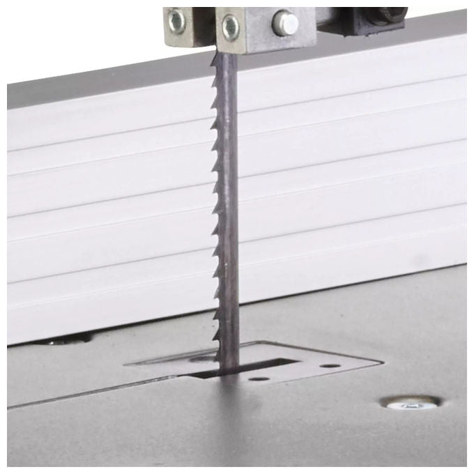 Einhell TC-SB 200-1 Sega a nastro 250W altezza taglio 80cm tavolo inclinabile 45° cambio lama senza attrezzi colore Grigio Rosso
