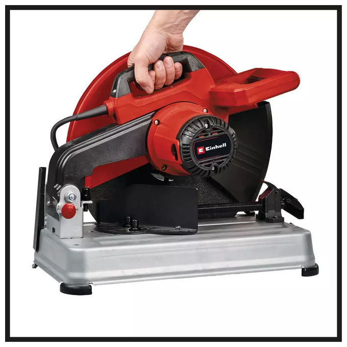 Einhell TC-MC 355-1 Troncatrice per Metallo 2200W 4200 rpm Disco 355mm Taglio 0° 45° Soft Start