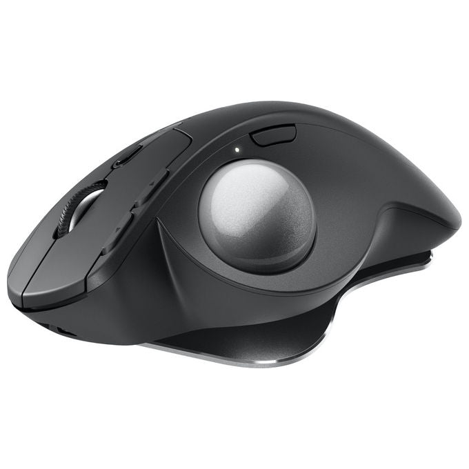 Logitech 910-007260 MX Ergo S Mouse Trackball Wireless Ergonomico 2048 DPI Bluetooth 5.2 8 Tasti 6 Programmabili USB-C colore Grafite