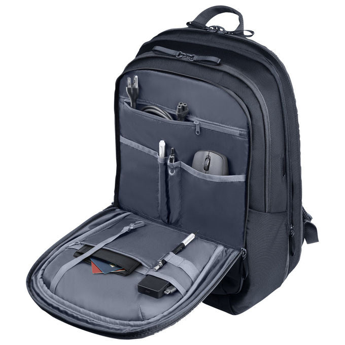 HP A2CC9AA Travel Plus Zaino Notebook 17.3'' 30L espandibile 35L RFID Impermeabile Apertura 180° colore Blu Grafite