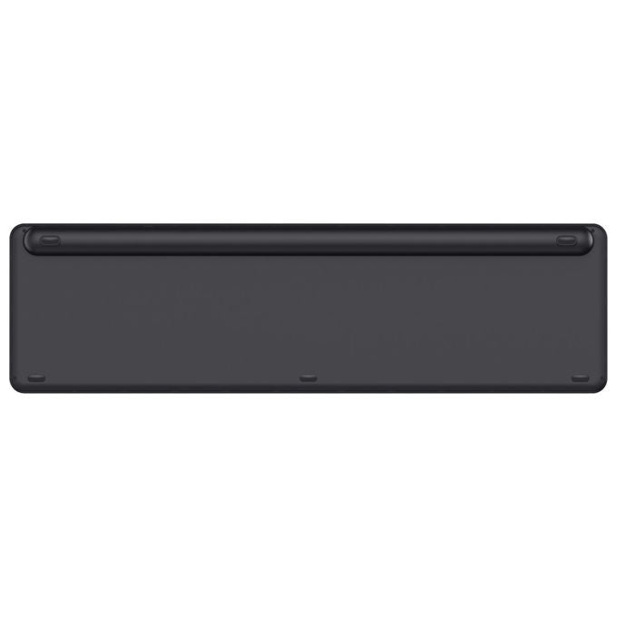 Trust 25633 Vaiya Tastiera Wireless Full-size Bluetooth 2.4 GHz Multi-dispositivo Layout QWERTY Italiano Ricaricabile USB-C colore Nero