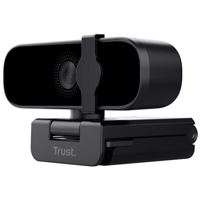 Trust 25548 Tanor Webcam Full HD 1080p 30fps Microfono Integrato Privacy Shutter USB Plug and Play colore Nero