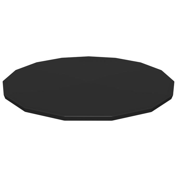 Bestway 58038 Copertura di Sicurezza per Piscina Rotonda Fuori Terra 457 cm colore Nero