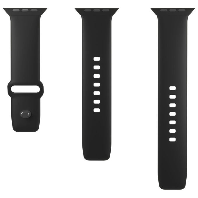 Puro PUICNAW44BLK Icon Cinturino Apple Watch 42 44 45 49 mm Silicone Soft Touch colore Nero