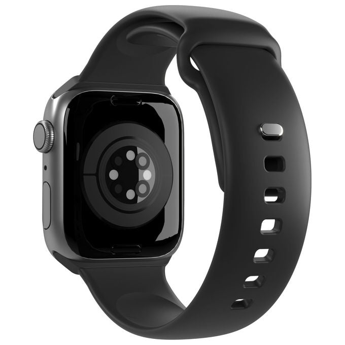 Puro PUICNAW44BLK Icon Cinturino Apple Watch 42 44 45 49 mm Silicone Soft Touch colore Nero