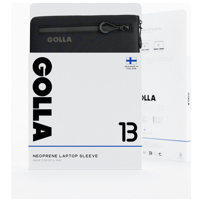 Golla 601650 Metro Sleeve Custodia Laptop Neoprene 2 Scomparti 13'' colore Nero