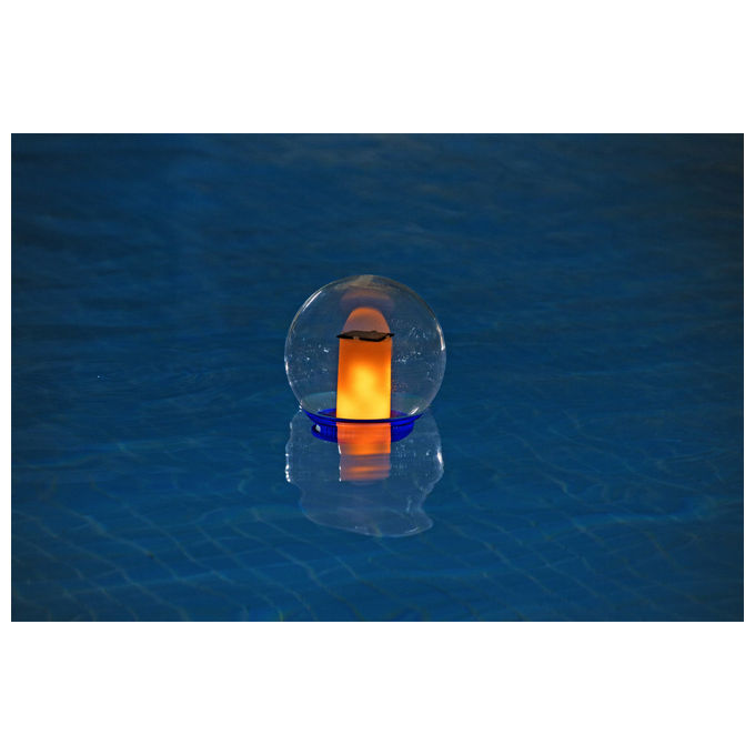 Bestway 58699 SolarSphere Erogatore di Cloro LED Solare 6 Pastiglie max 7,6 cm