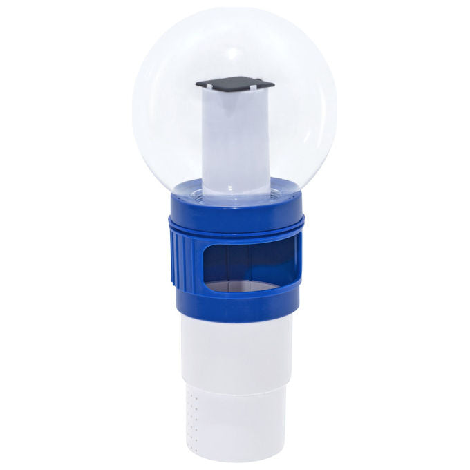 Bestway 58699 SolarSphere Erogatore di Cloro LED Solare 6 Pastiglie max 7,6 cm