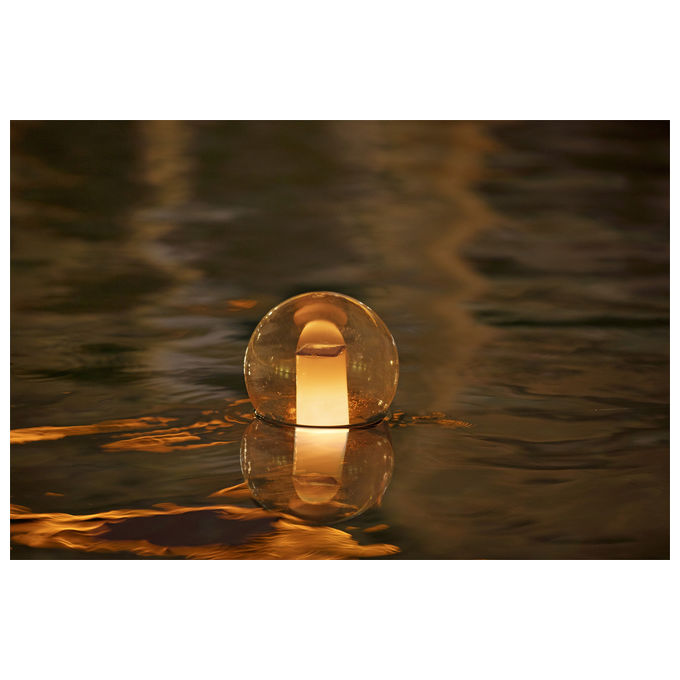 Bestway 58699 SolarSphere Erogatore di Cloro LED Solare 6 Pastiglie max 7,6 cm
