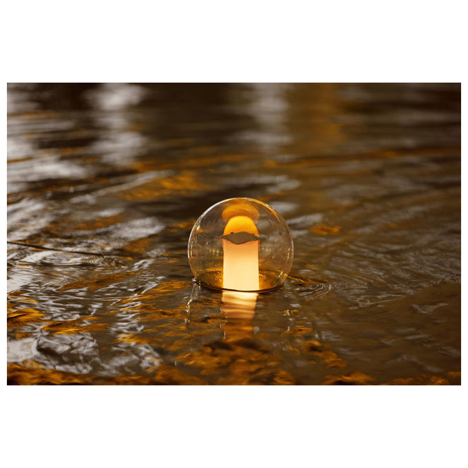 Bestway 58699 SolarSphere Erogatore di Cloro LED Solare 6 Pastiglie max 7,6 cm