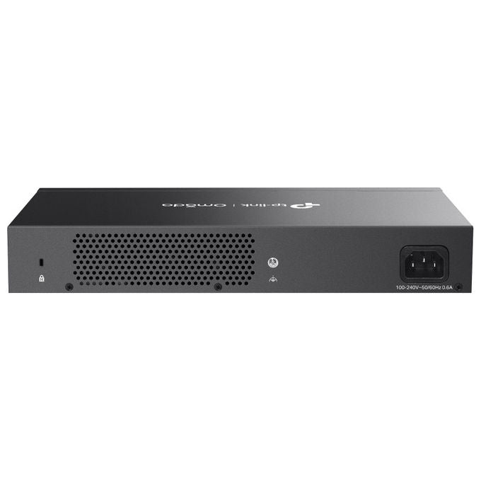 TP-Link ES224G Omada Switch Gigabit Easy Managed L2 24 porte RJ45 10-100-1000 Mbps Rack 19'' Fanless colore Nero