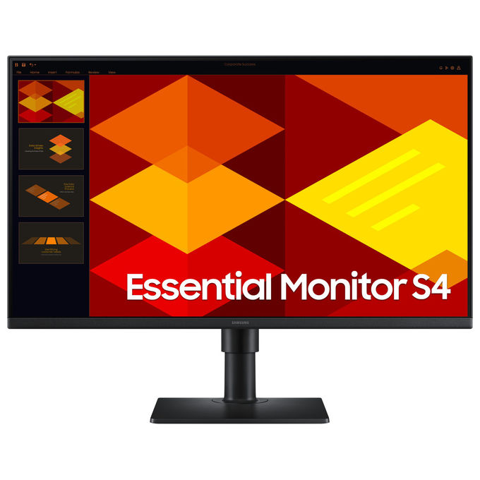 Samsung LS27D400GAUXEN S40GD Monitor PC 27'' Full HD IPS 100Hz Hub USB 2.0 HDMI DisplayPort VESA colore Nero