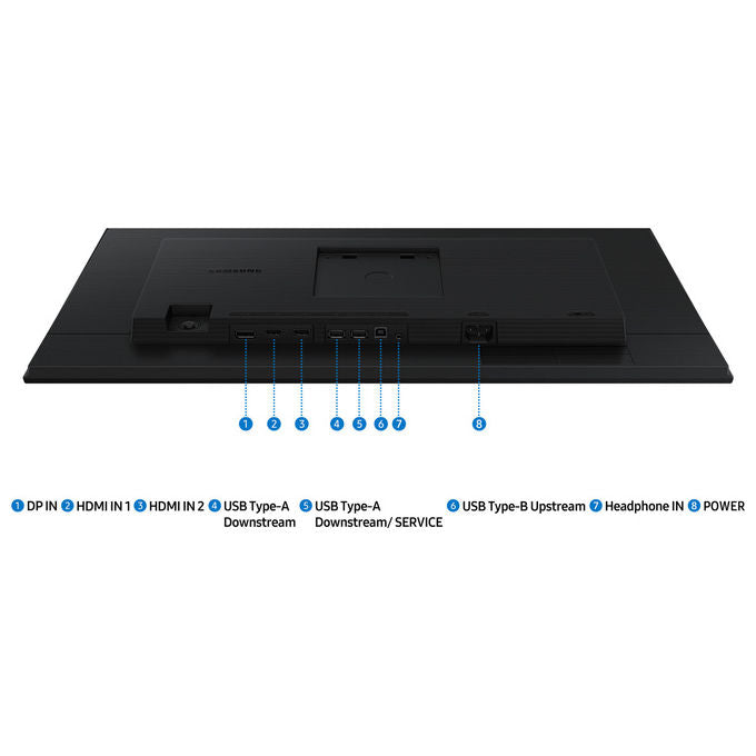 Samsung LS27D400GAUXEN S40GD Monitor PC 27'' Full HD IPS 100Hz Hub USB 2.0 HDMI DisplayPort VESA colore Nero