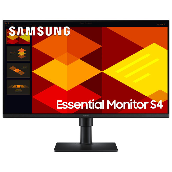 Samsung LS27D400GAUXEN S40GD Monitor PC 27'' Full HD IPS 100Hz Hub USB 2.0 HDMI DisplayPort VESA colore Nero