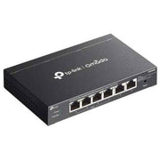 TP-Link ES206GP Omada Switch Gigabit Easy Managed 6 porte 4 PoE+ 65W Budget PoE colore Nero