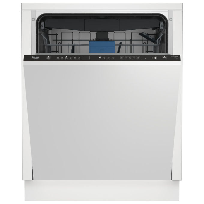 Beko BDIN37530 B300 Lavastoviglie a Scomparsa Totale 15 coperti Classe D 44 dB HygieneIntense SteamGloss (82x60x55 cm) colore Nero