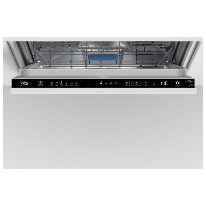 Beko BDIN37530 B300 Lavastoviglie a Scomparsa Totale 15 coperti Classe D 44 dB HygieneIntense SteamGloss (82x60x55 cm) colore Nero
