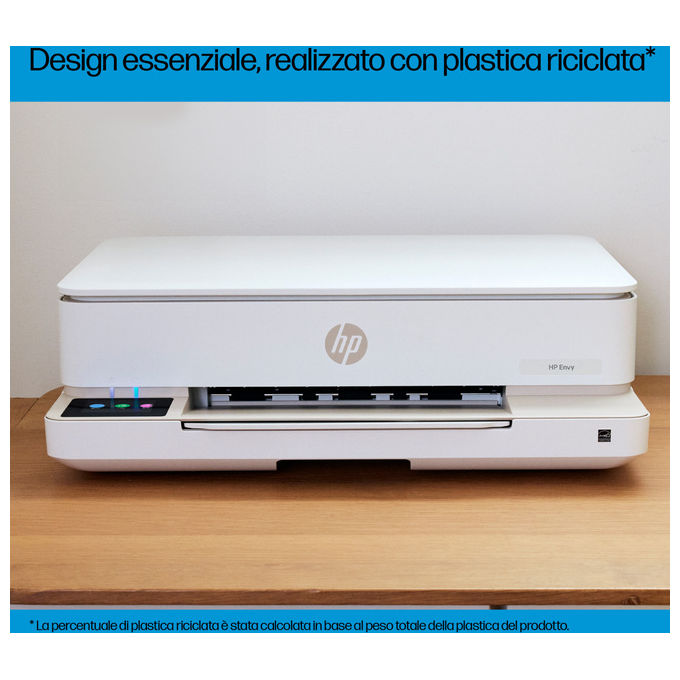 HP 714L8B ENVY 6120e Stampante Multifunzione Inkjet A4 Wi-Fi Fronte Retro Automatico 4800x1200 DPI colore Beige