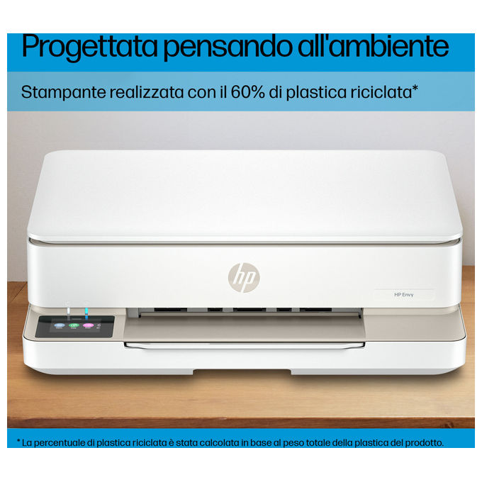 HP 714L8B ENVY 6120e Stampante Multifunzione Inkjet A4 Wi-Fi Fronte Retro Automatico 4800x1200 DPI colore Beige