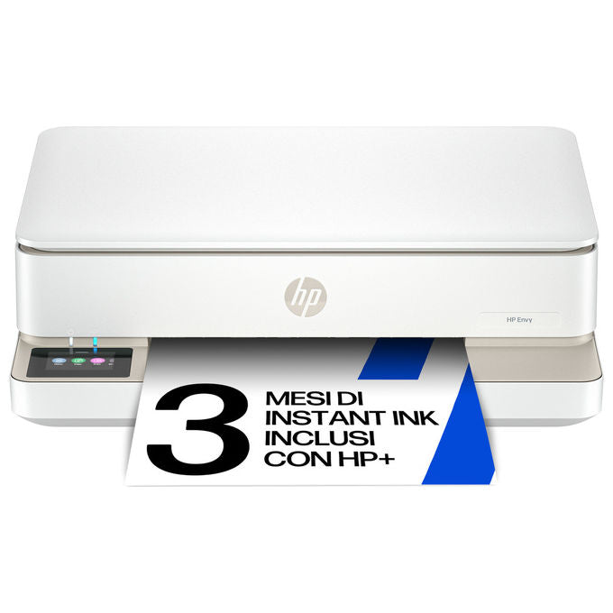 HP 714L8B ENVY 6120e Stampante Multifunzione Inkjet A4 Wi-Fi Fronte Retro Automatico 4800x1200 DPI colore Beige