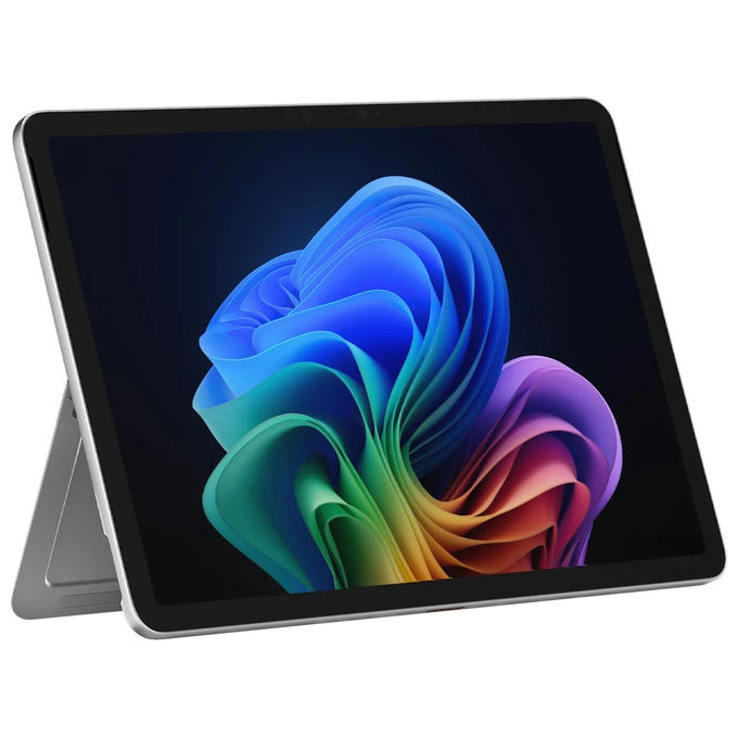 Microsoft EP2-27644 Surface Pro Tablet PC 2 in 1 12'' Snapdragon X Plus 8 Core 16GB RAM 256GB SSD Wi-Fi 7 Windows 11 colore Platino