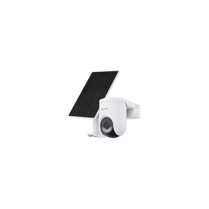 Ezviz CS-HB8C-SP-R100 HB8 Lite Telecamera IP Esterno 2K+ 4MP Wi-Fi Pan Tilt Visione Notturna Colori Pannello Solare 5W colore Bianco