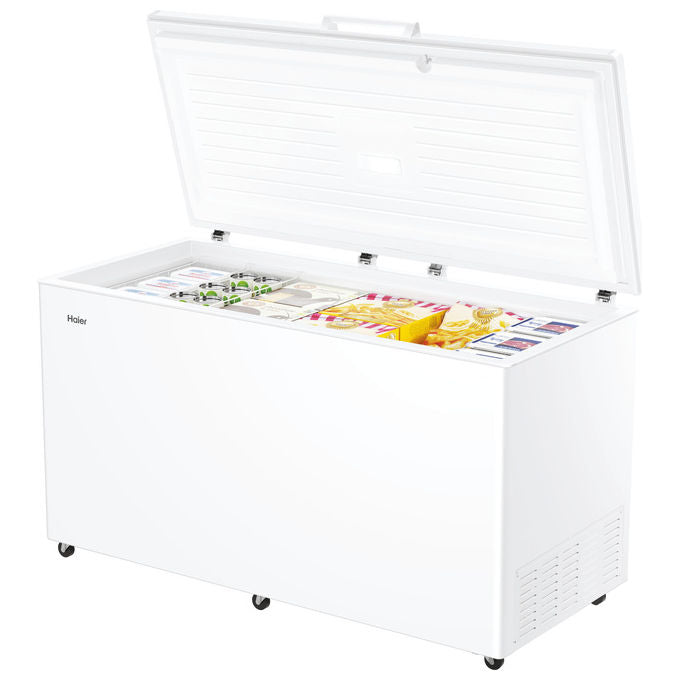 Haier HCE520D Congelatore a Pozzo 508 L 89 cm Classe E 39 dB Libera Installazione colore Bianco