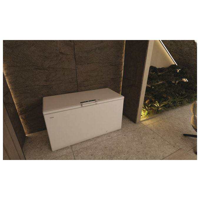Haier HCE520D Congelatore a Pozzo 508 L 89 cm Classe E 39 dB Libera Installazione colore Bianco