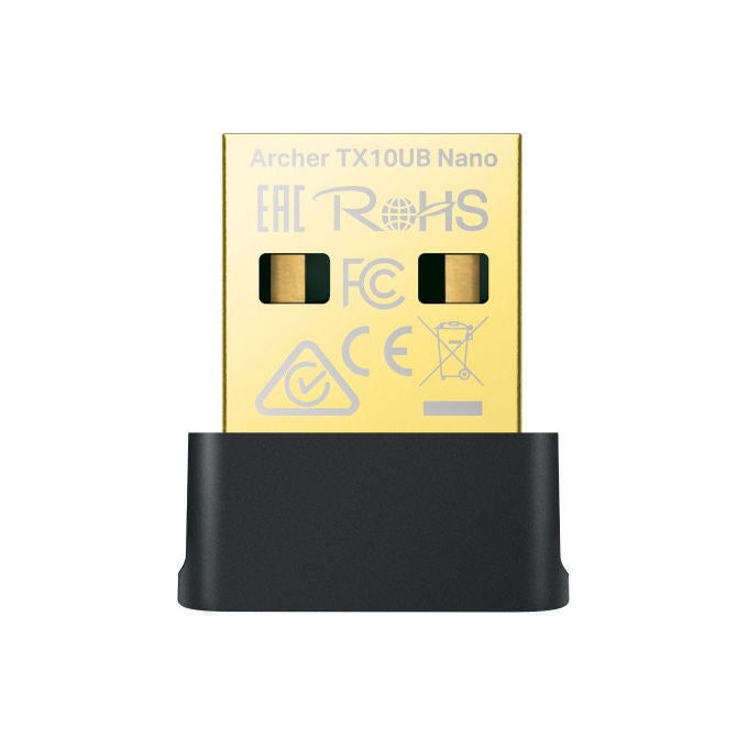 TP-Link ARCHER TX10UB NANO Adattatore USB Wi-Fi 6 AX900 Dual Band 2.4 GHz 5 GHz Bluetooth 5.3 colore Nero