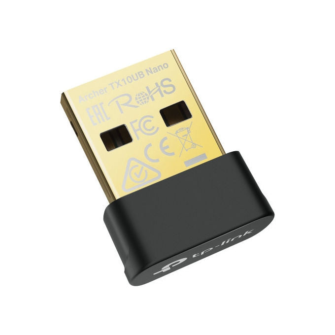 TP-Link ARCHER TX10UB NANO Adattatore USB Wi-Fi 6 AX900 Dual Band 2.4 GHz 5 GHz Bluetooth 5.3 colore Nero
