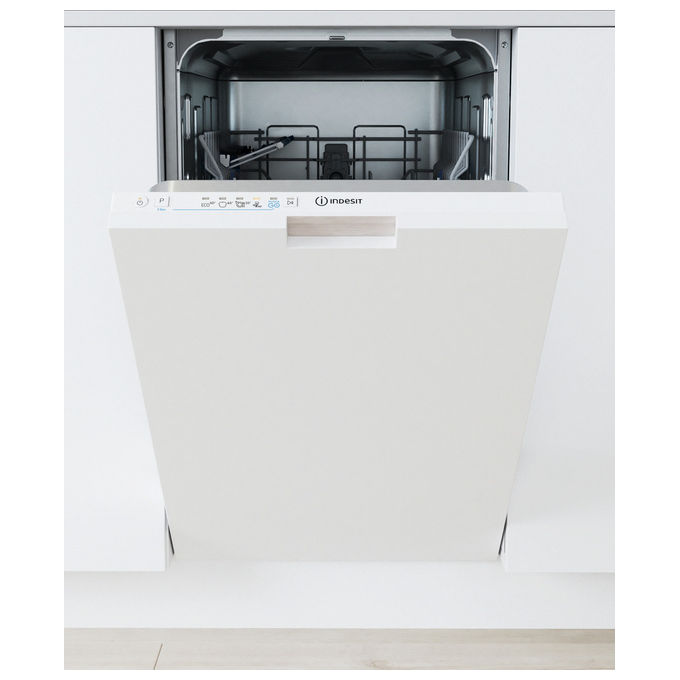 Indesit IN2IKE107 Lavastoviglie Incasso 10 coperti Classe E 47 dB PushandGo 5 programmi (82x45x55 cm) colore Bianco