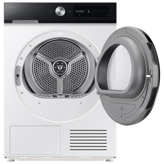 Samsung DV90DB7845GE Bespoke AI Asciugatrice Pompa di Calore 9 Kg Classe A Wi-Fi AI Dry+ (85x60x60 cm) colore Bianco