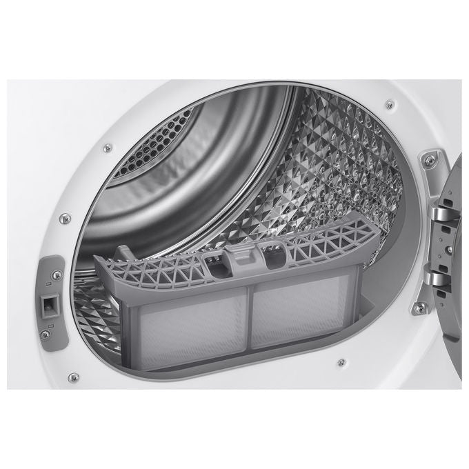 Samsung DV90DB7845GE Bespoke AI Asciugatrice Pompa di Calore 9 Kg Classe A Wi-Fi AI Dry+ (85x60x60 cm) colore Bianco