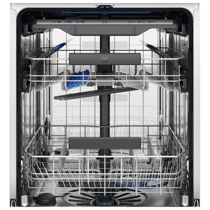 Electrolux EES68525L Serie 600 SatelliteClean Lavastoviglie Incasso Scomparsa Totale 14 coperti Classe B 42 dB AirDry (82x60x56 cm) colore Nero