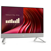 Dell EC24250 PC All-in-One 23.8'' Intel Core 7 150U 16 GB DDR5 1 TB SSD NVMe Touchscreen Full HD Wi-Fi 6E Windows 11 Pro colore Bianco