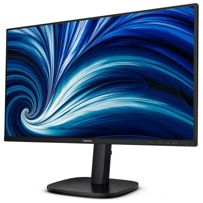 Philips 24B2U3301-00 Serie 3000 Monitor PC 23.8'' Full HD IPS 120Hz USB-C 90W Hub USB 3.2 LAN HDMI DP VESA colore Nero