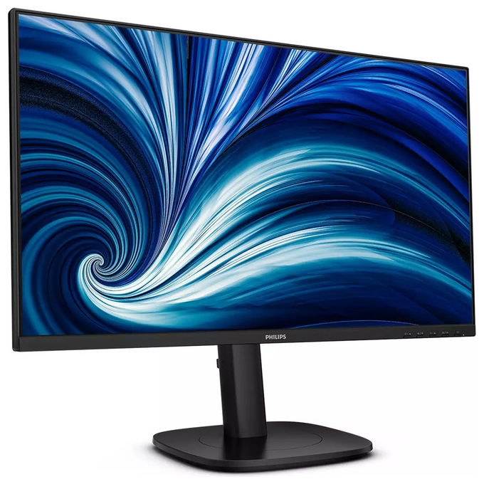 Philips 24B2U3301-00 Serie 3000 Monitor PC 23.8'' Full HD IPS 120Hz USB-C 90W Hub USB 3.2 LAN HDMI DP VESA colore Nero