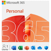 Microsoft EP2-32448 365 Personal Suite Office Abbonamento 1 Anno 1 TB OneDrive Word Excel PowerPoint Italiano